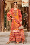 Zarina By Banwery Crepe Silk Kurti With Bottom Dupatta Wholesalers In Surat